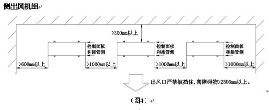 風(fēng)冷式冷(熱)水機(jī)組安裝圖及使用說明 風(fēng)冷式冷(熱)水機(jī)組安裝圖及使用說明